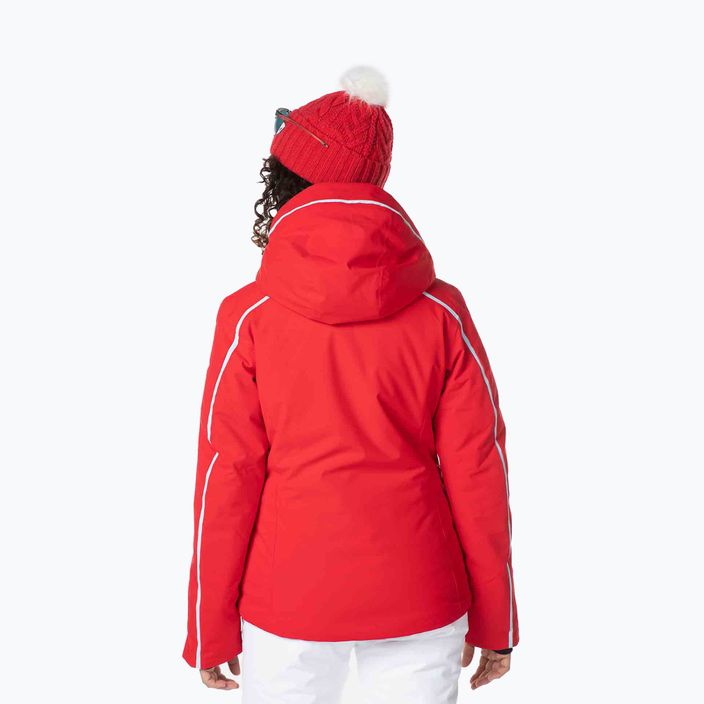 Жіноча лижна куртка Rossignol Flat спортивна червона 2