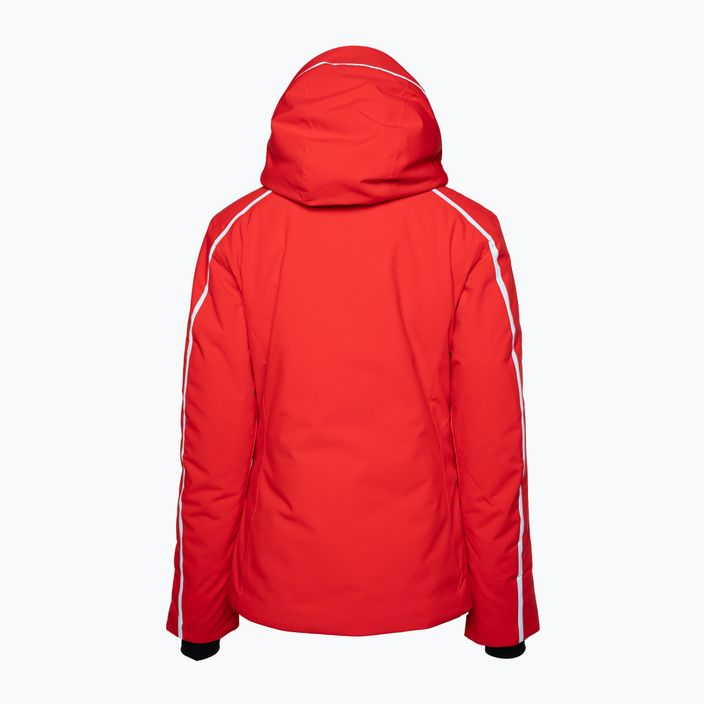 Жіноча лижна куртка Rossignol Flat спортивна червона 4