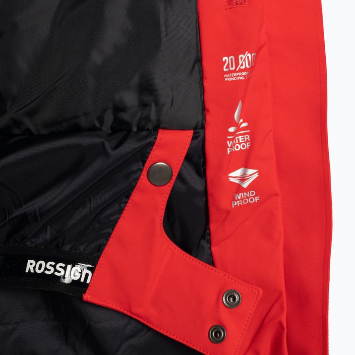 Жіноча лижна куртка Rossignol Flat спортивна червона 7