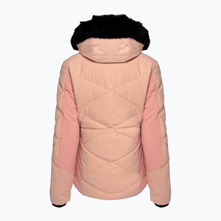 Жіноча лижна куртка Rossignol Staci пастельно-рожева 17