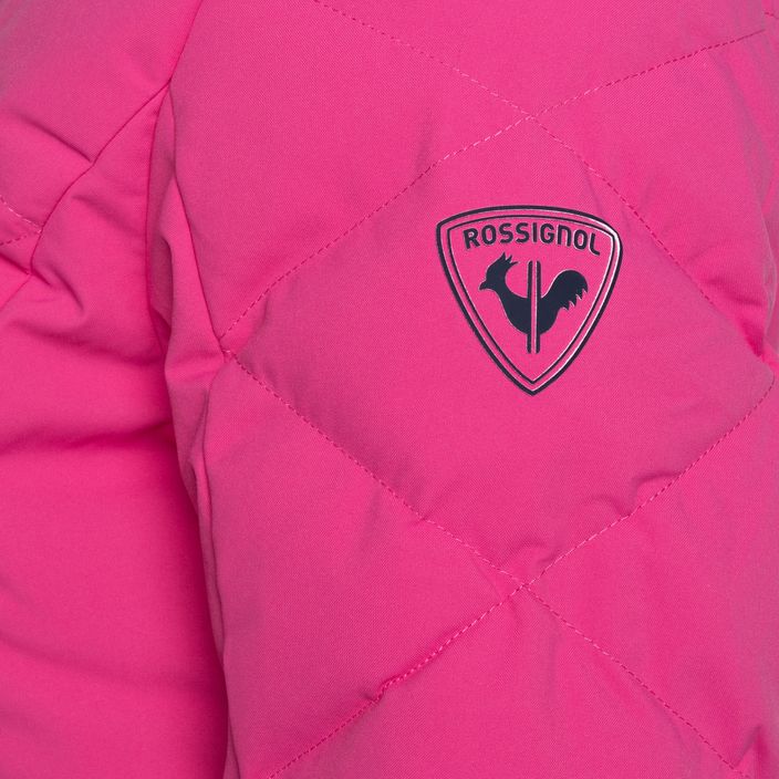Жіноча лижна куртка Rossignol Staci орхідея рожева 5