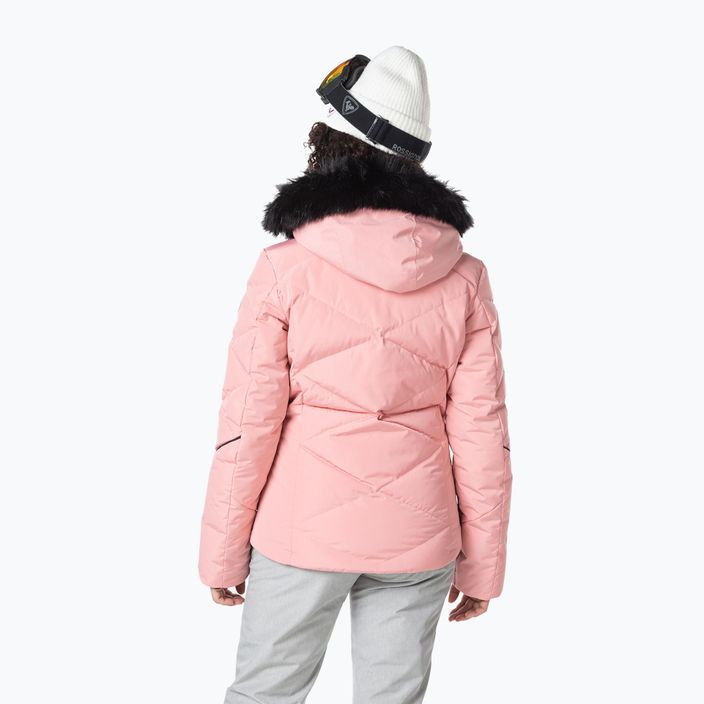 Жіноча гірськолижна куртка Rossignol Staci рожевий купер 2