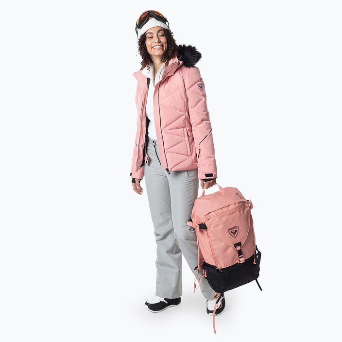 Жіноча гірськолижна куртка Rossignol Staci рожевий купер 4