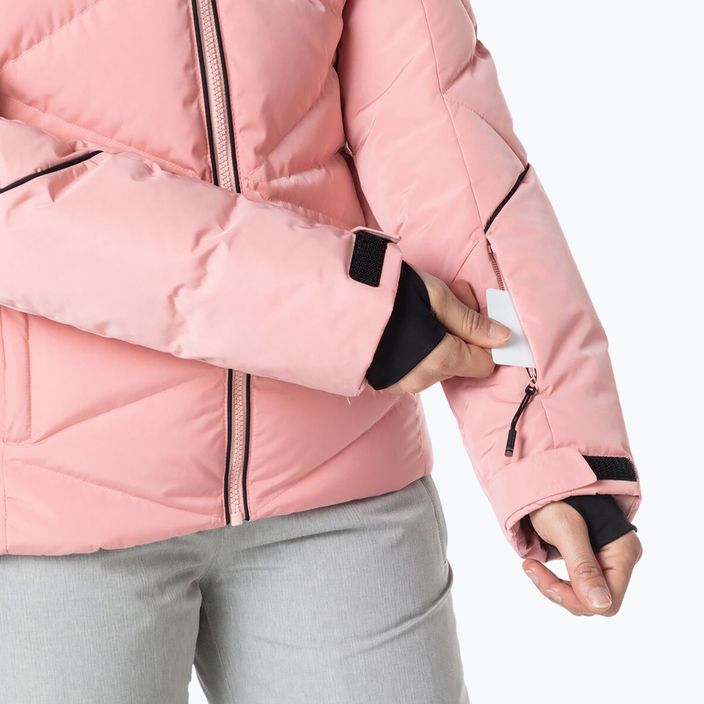 Жіноча гірськолижна куртка Rossignol Staci рожевий купер 7