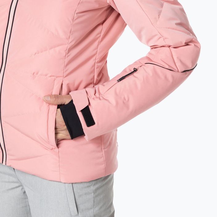 Жіноча гірськолижна куртка Rossignol Staci рожевий купер 9