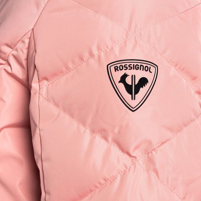 Жіноча гірськолижна куртка Rossignol Staci рожевий купер 14