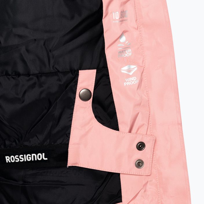 Жіноча гірськолижна куртка Rossignol Staci рожевий купер 15