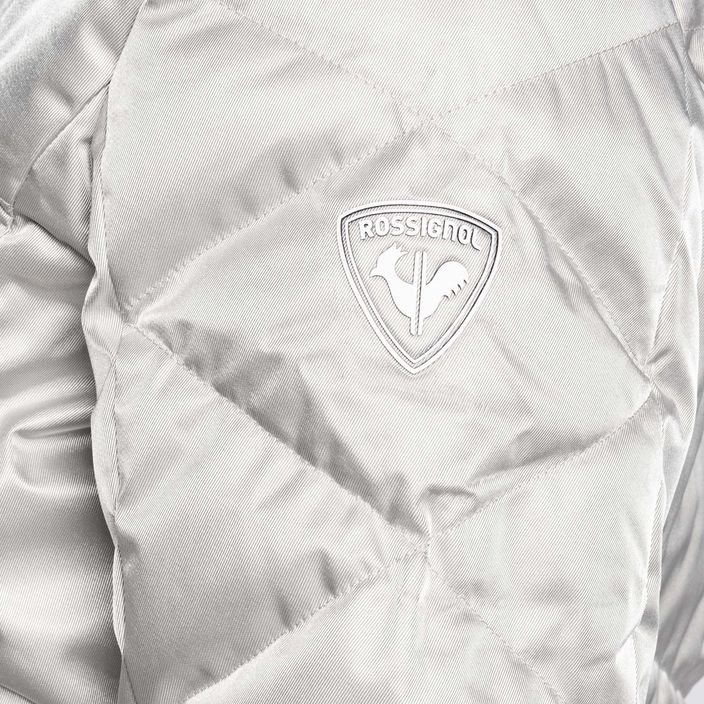 Жіноча гірськолижна куртка Rossignol Staci Metallic silver 5