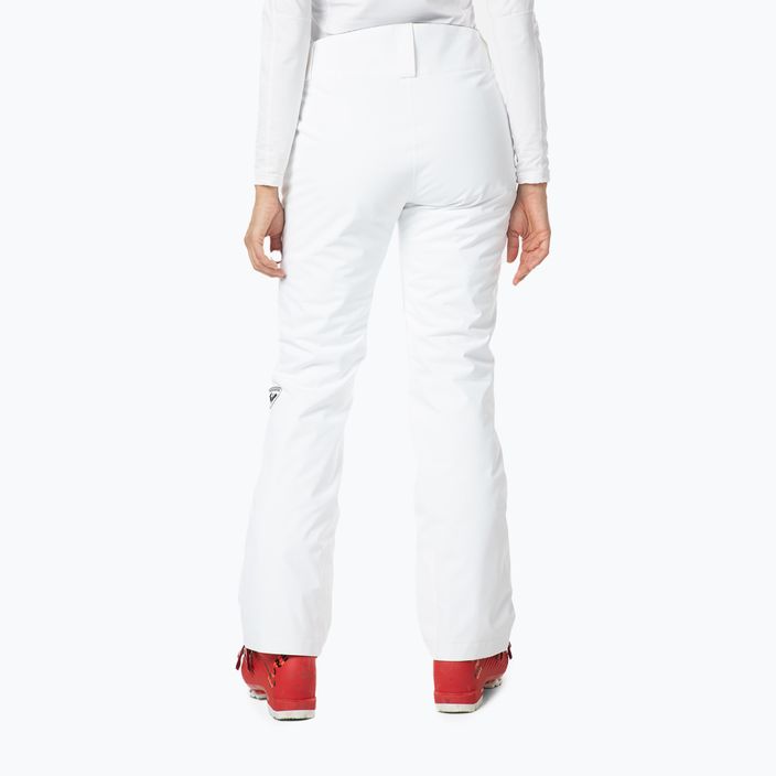 Жіночі гірськолижні штани Rossignol Staci білі 2