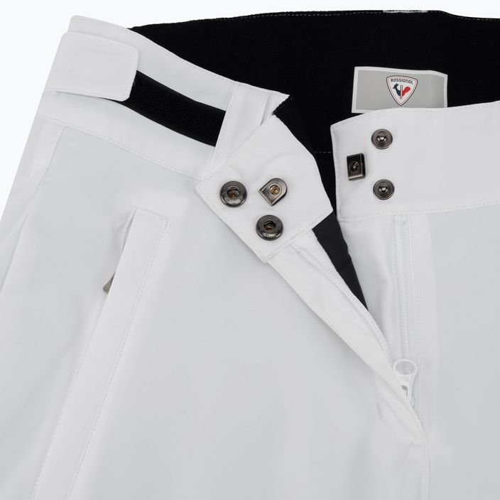 Жіночі гірськолижні штани Rossignol Staci білі 12