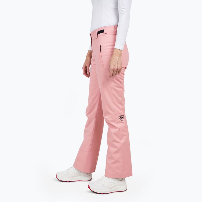 Жіночі гірськолижні штани Rossignol Staci cooper рожеві 2