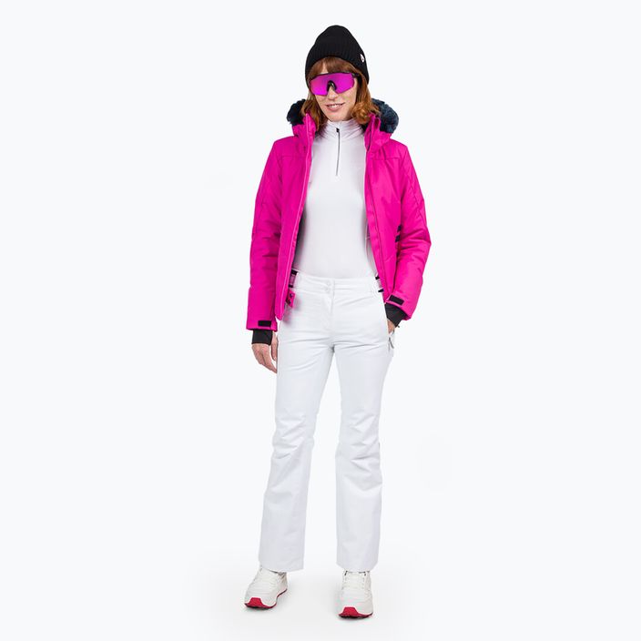 Жіночі гірськолижні штани Rossignol Ski білі 3