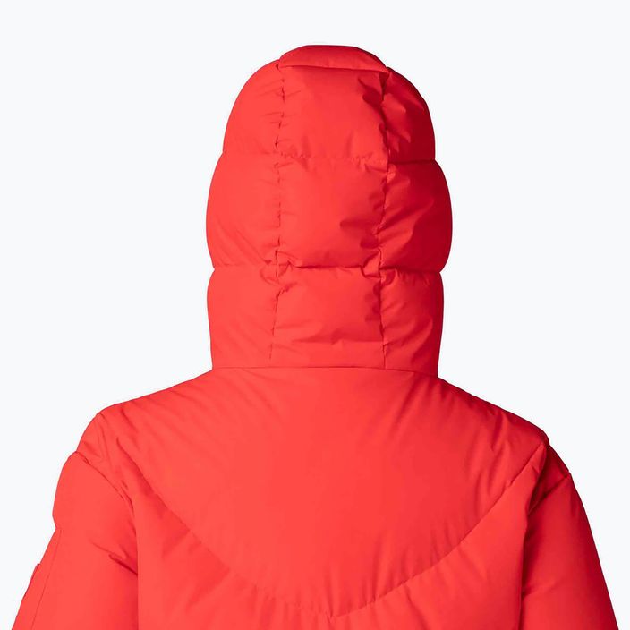 Жіноча гірськолижна куртка Rossignol Modul Down Bomber червона 11