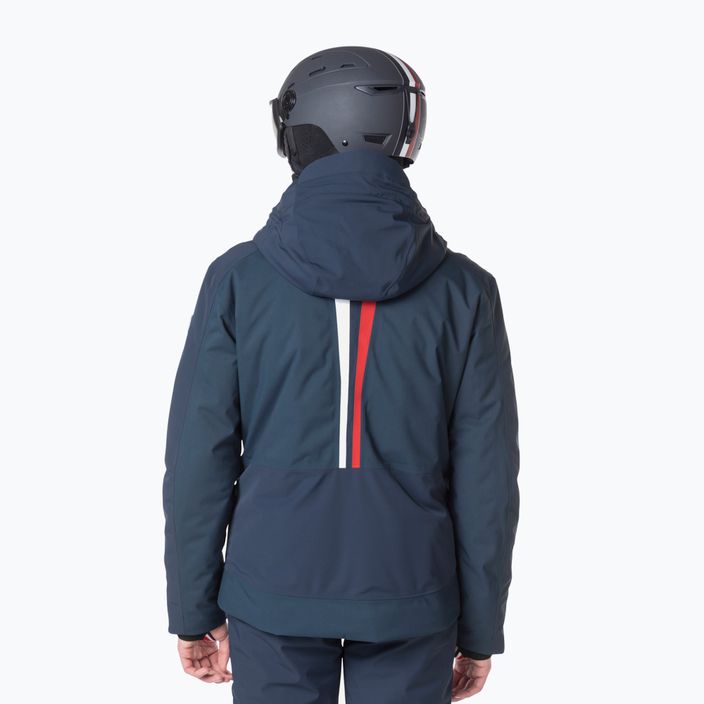 Чоловіча гірськолижна куртка Rossignol Summit Str темно-синя 2