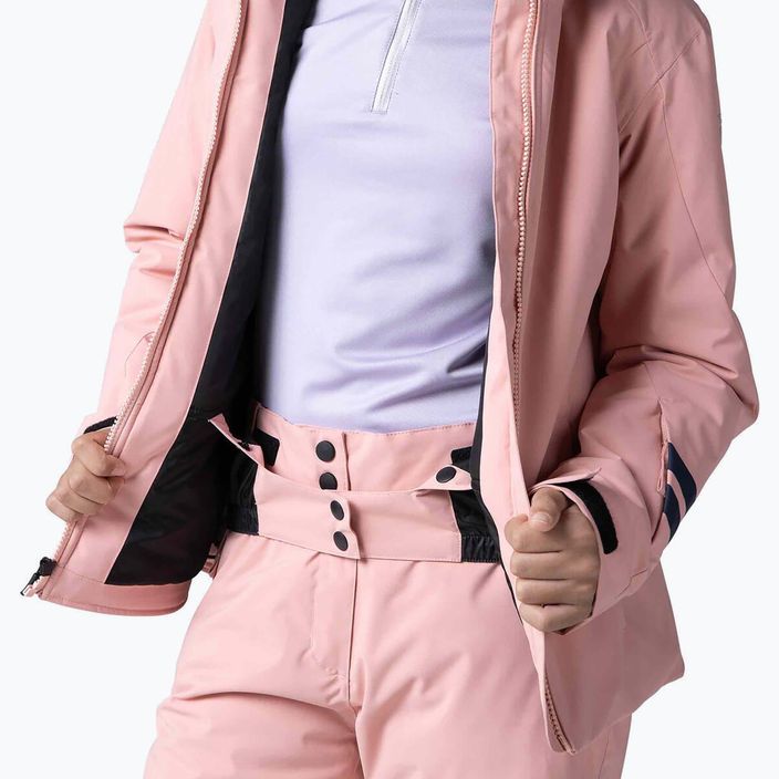 Дитяча лижна куртка Rossignol Girl Fonction cooper рожева 12