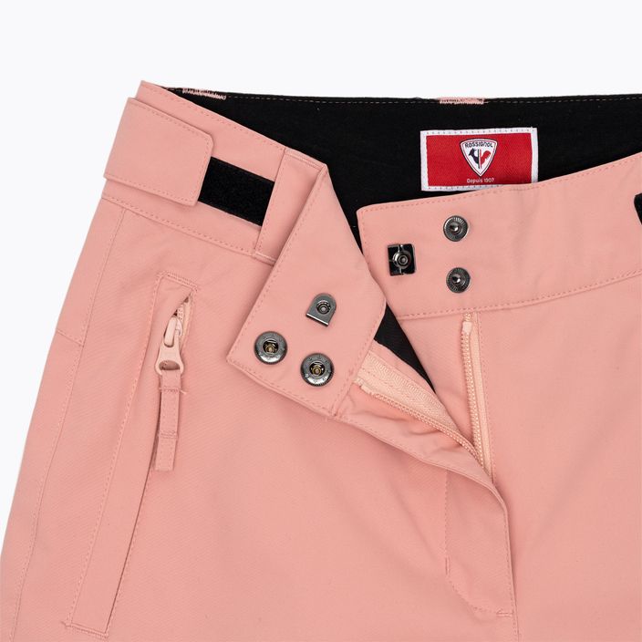 Дитячі лижні штани Rossignol Girl Ski cooper рожеві 11