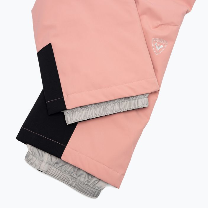 Дитячі лижні штани Rossignol Girl Ski cooper рожеві 12