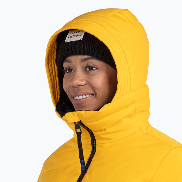 Жіноча гірськолижна куртка Rossignol Stellar Down жовта 13