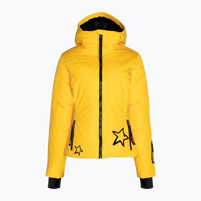 Жіноча гірськолижна куртка Rossignol Stellar Down жовта 17