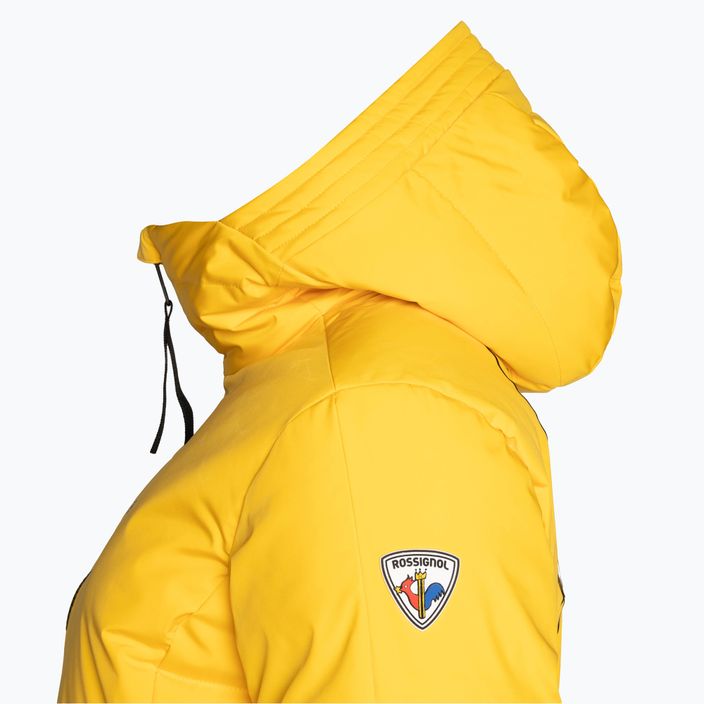 Жіноча гірськолижна куртка Rossignol Stellar Down жовта 19