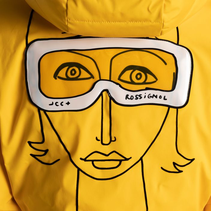 Жіноча гірськолижна куртка Rossignol Stellar Down жовта 20