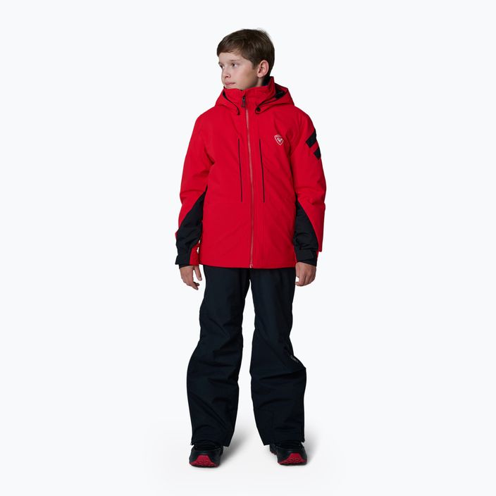 Дитяча лижна куртка Rossignol Boy Ski спортивна червона 2