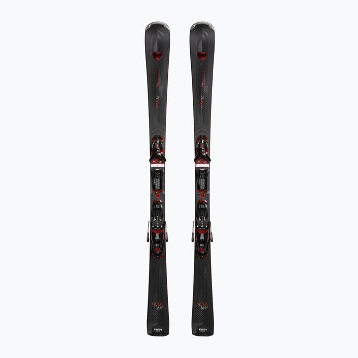 Гірські лижі жіночі Rossignol Nova 14 K + wiązania NX12 matte black/metallic black