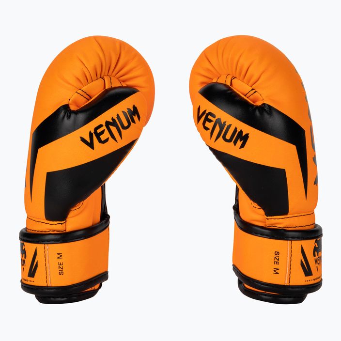 Рукавиці боксерські дитячі Venum Elite Boxing fluo orange 3