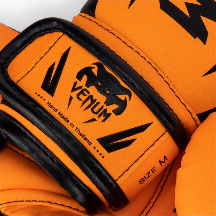 Рукавиці боксерські дитячі Venum Elite Boxing fluo orange 4
