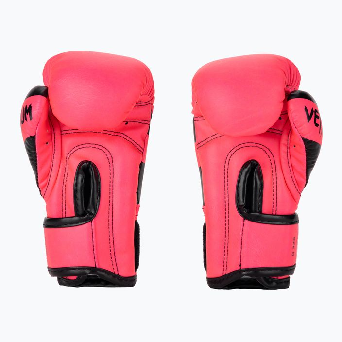 Рукавиці боксерські дитячі Venum Elite Boxing fluo pink 2