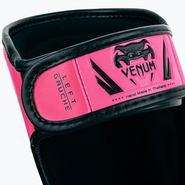 Захист гомілки дитячі Venum Elite Shin Exclusive neo pink 3