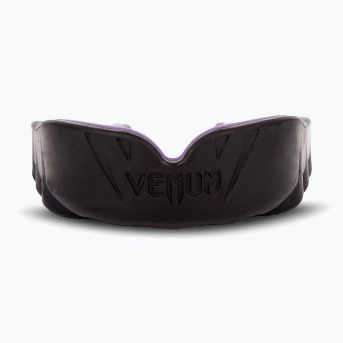 Капа одинарна Venum Challenger чорно-фіолетова 0618 3