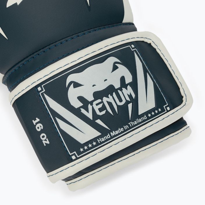 Рукавиці боксерські Venum Elite блакитно-білі 1392 8