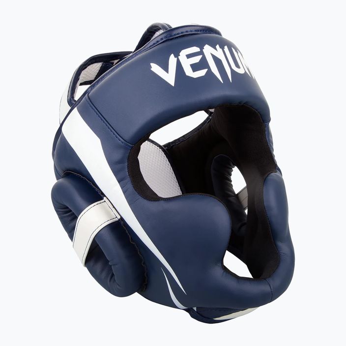 Боксерський шолом Venum Elite білий / темно-синій 5