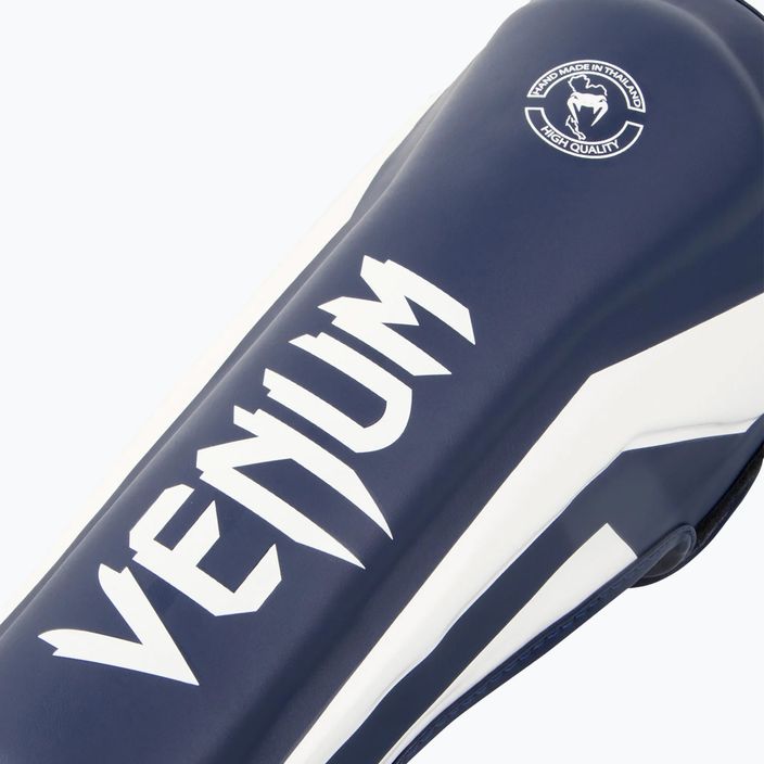 Захист гомілки Venum Elite Standup white/navy blue 2