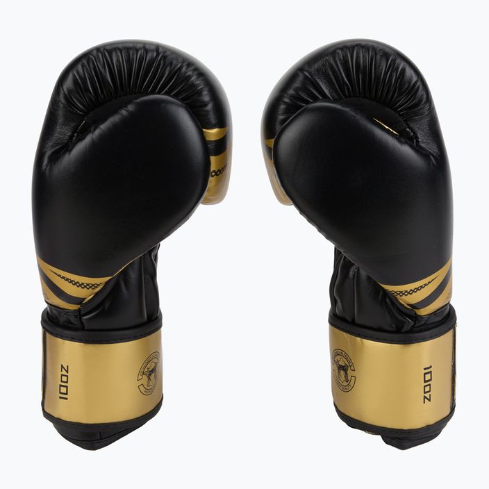 Рукавиці боксерські чоловічі Venum Challenger 3.0 чорно-золоті VENUM-03525 3