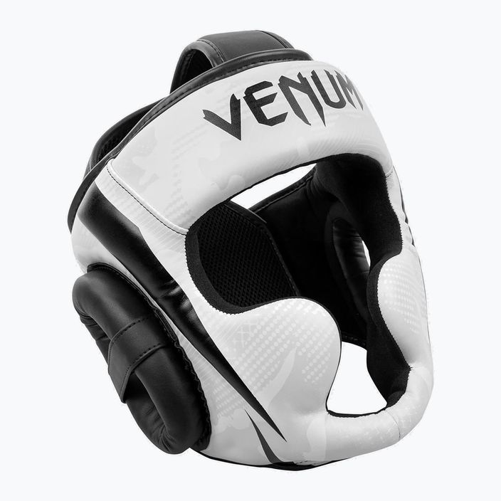 Боксерський шолом Venum Elite білий/камуфляж 5