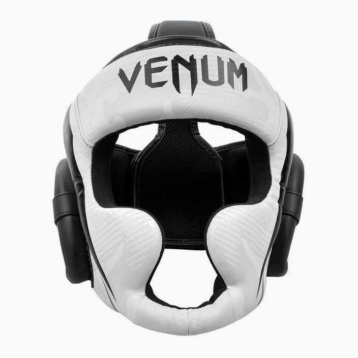 Боксерський шолом Venum Elite білий/камуфляж 6