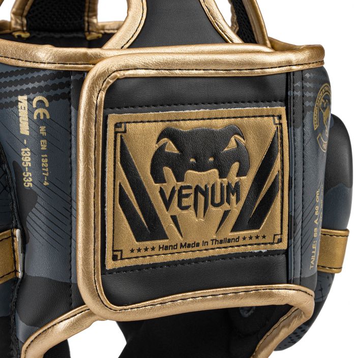 Шолом боксерський Venum Elite сіро-золотий VENUM-1395-535 4