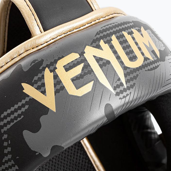 Шолом боксерський Venum Elite сіро-золотий VENUM-1395-535 8