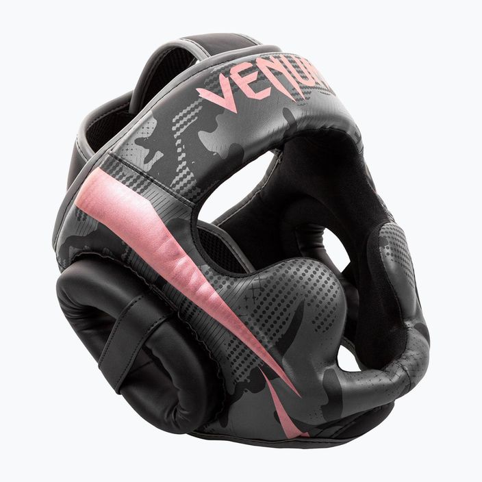 Шолом боксерський Venum Elite чорно-рожевий VENUM-1395-537 12
