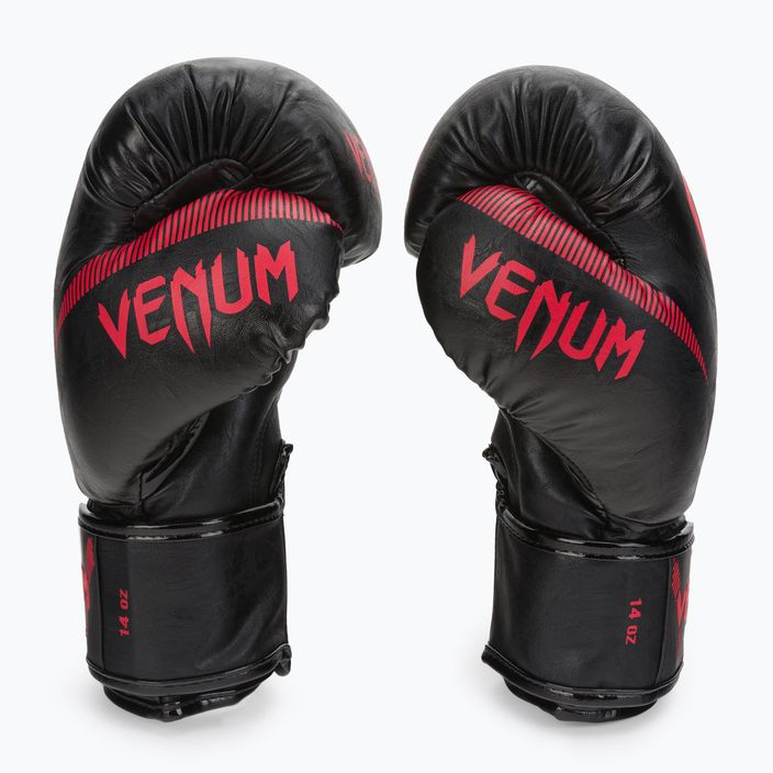 Рукавиці боксерські Venum Impact чорні VENUM-03284-100 4