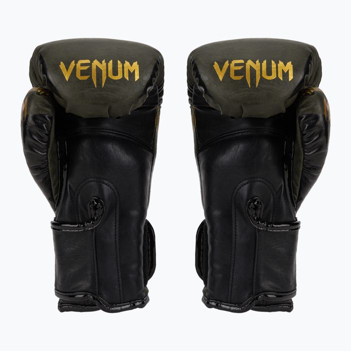 Рукавиці боксерські Venum Impact зелені 03284-230 2