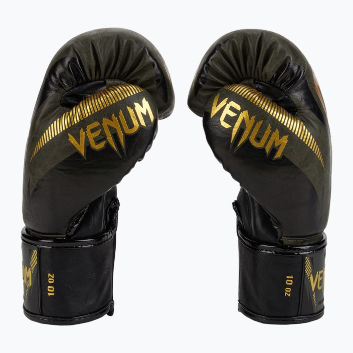 Рукавиці боксерські Venum Impact зелені 03284-230 4