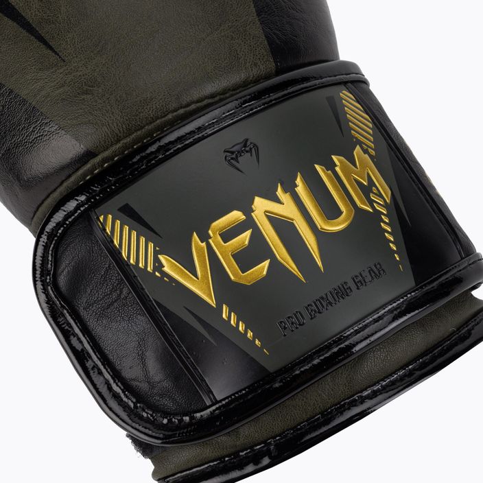 Рукавиці боксерські Venum Impact зелені 03284-230 5