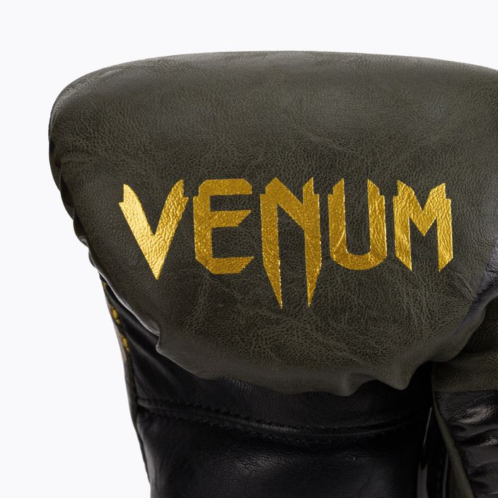 Рукавиці боксерські Venum Impact зелені 03284-230 6