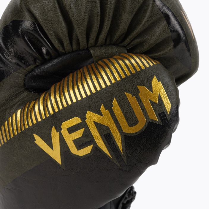 Рукавиці боксерські Venum Impact зелені 03284-230 8