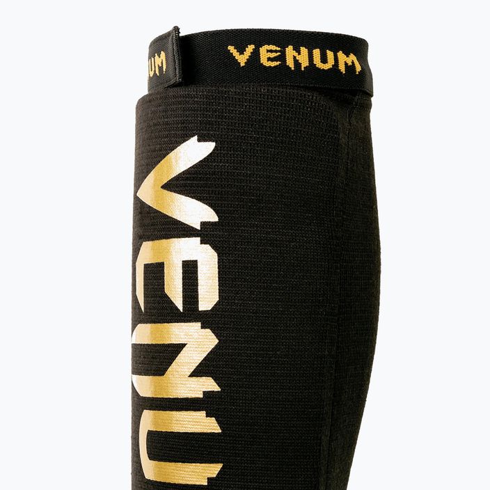 Захист гомілки Venum Kontact Without Foot black/gold 3