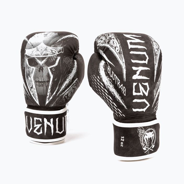 Рукавиці боксерські чоловічі Venum GLDTR 4.0 чорні VENUM-04145 7