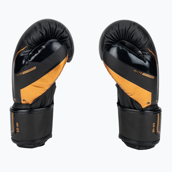Рукавиці боксерські Venum Elite Evo чорні 04260-137 3